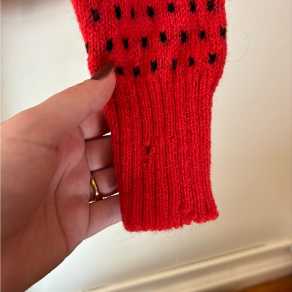 Vintage 1980s Wool Sweater with Sheep Pattern - Picture 5 of 7